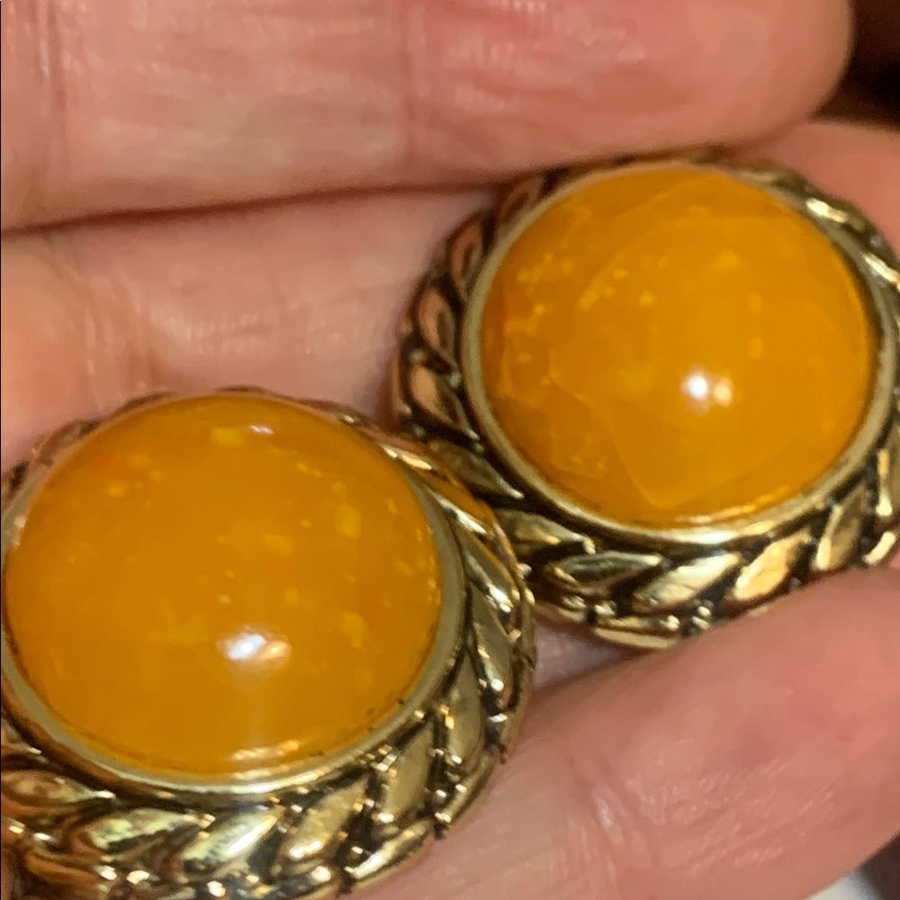 Gold and Purple Geometric Earrings Collection - Picture 11 of 16